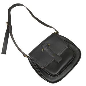 a.n.a. A new approach faux leather black handbag shoulder bag womens purse